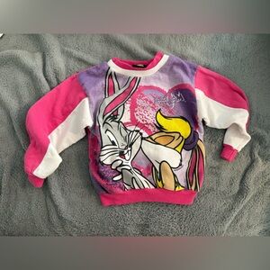 Warner Bros. Space Jam RARE 1996 Vintage Cartoon Sweatshirt